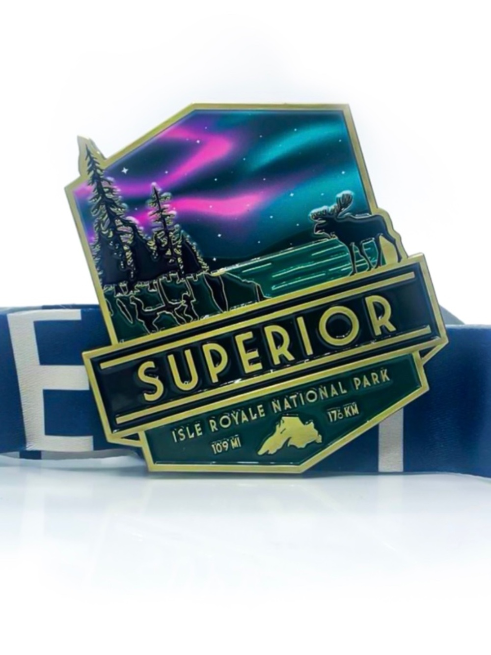 Lake Superior virtual challenge medal